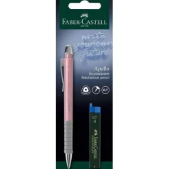 Bissolo Casa Matite E Portamine Portamine<FABER CASTELL - PORTAMINE APOLLO B 0.7MM ASSORTITO CON REFILL: vendita online FABER CASTELL - PORTAMINE APOLLO B 0.7MM ASSORTITO CON REFILL in offerta