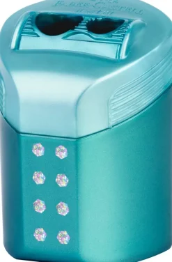 Bissolo Casa Cancelleria Temperamatite<FABER CASTELL - ROLLON SPARKLE 2 FORI 6X4CM ASSORTITO: vendita online FABER CASTELL - ROLLON SPARKLE 2 FORI 6X4CM ASSORTITO in offerta