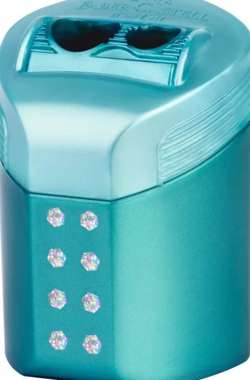 Bissolo Casa Cancelleria Temperamatite<FABER CASTELL - ROLLON SPARKLE 2 FORI 6X4CM ASSORTITO: vendita online FABER CASTELL - ROLLON SPARKLE 2 FORI 6X4CM ASSORTITO in offerta