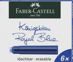 Bissolo Casa Penne Penne Calligrafiche<FABER CASTELL - SET 6 CARTUCCE BLU PER STILOGRAFICA: vendita online FABER CASTELL - SET 6 CARTUCCE BLU PER STILOGRAFICA in offerta