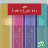 Bissolo Casa Evidenziatori Evidenziatori<FABER CASTELL - SET 4 EVIDENZIATORI TEXTLINER 46 PASTEL: vendita online FABER CASTELL - SET 4 EVIDENZIATORI TEXTLINER 46 PASTEL in offerta