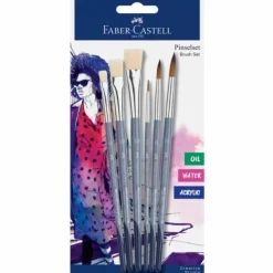 Bissolo Casa Pittura E Accessori Pennelli<FABER CASTELL - SET 6 PENNELLI CREATIVE STUDIO : vendita online FABER CASTELL - SET 6 PENNELLI CREATIVE STUDIO in offerta