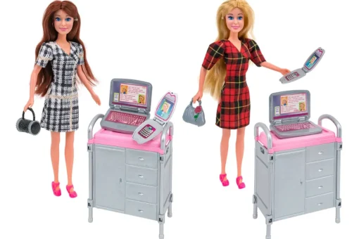 Bissolo Casa Bambole E Pupazzi<FASHION DOLL UFFICIO 30CM CON ACCESSORI ASSORTITI: vendita online FASHION DOLL UFFICIO 30CM CON ACCESSORI ASSORTITI in offerta
