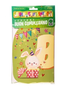 Bissolo Casa Party Festoni E Palloncini<FESTONE BUON COMPLEANNO CONIGLIETTI L.138CMX24,5CM: vendita online FESTONE BUON COMPLEANNO CONIGLIETTI L.138CMX24,5CM in offerta