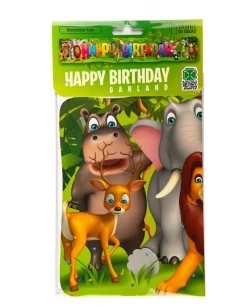 Bissolo Casa Party Festoni E Palloncini<FESTONE HAPPY BIRTHDAY SAVANA L.138CMX24,5CM: vendita online FESTONE HAPPY BIRTHDAY SAVANA L.138CMX24,5CM in offerta