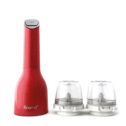 Bissolo Casa Piccoli Preparazione E Cottura Cibi|Preparazione E Cottura Cibi<FINAMILL - MACINA SPEZIE A BATTERIA CON DUE POD PRO PLUS SANGRIA