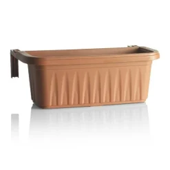 Bissolo Casa Fioriere<Fioriera regolabile per balconi: modello rondine color terracotta