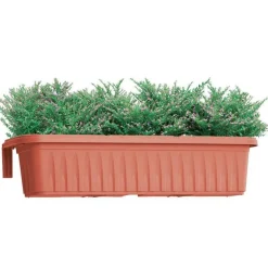 Bissolo Casa Fioriere<Fioriera regolabile per balconi: modello rondine color terracotta