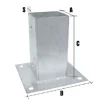 Bissolo Casa Elettroutensili E Accessori<FISSANTE A VITI MM 71X71 SP.MM.2: vendita online FISSANTE A VITI MM 71X71 SP.MM.2 in offerta