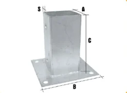 Bissolo Casa Elettroutensili E Accessori<FISSANTE A VITI MM 71X71 SP.MM.2: vendita online FISSANTE A VITI MM 71X71 SP.MM.2 in offerta