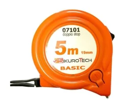 Bissolo Casa Metri<FLESSOMETRO CON CASSA IN ABS 5MT X 19MM: vendita online FLESSOMETRO CON CASSA IN ABS 5MT X 19MM in offerta