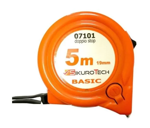 Bissolo Casa Metri<FLESSOMETRO CON CASSA IN ABS 5MT X 19MM: vendita online FLESSOMETRO CON CASSA IN ABS 5MT X 19MM in offerta