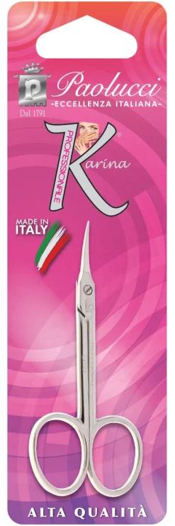 Bissolo Casa Igiene Personale Cura Della Persona|Igiene Cura Della Persona<FORBICI PER MANICURE CON PUNTE A LANCIA CURVE EXTRA 3 POLLICI - LINEA KARINA: vendita online FORBICI PER MANICURE CON PUNTE A LANCIA CURVE EXTRA 3 POLLICI - LINEA KARINA in offerta