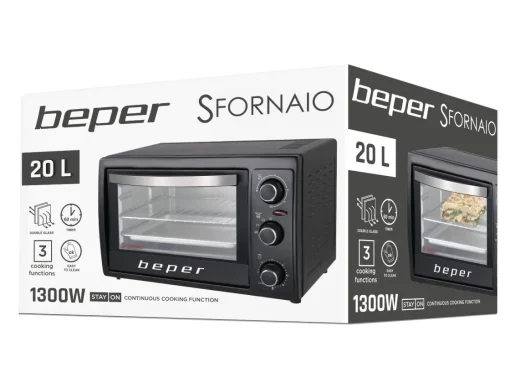 Bissolo Casa Piccoli Preparazione E Cottura Cibi|Preparazione E Cottura Cibi<FORNO ELETTRICO VENTILATO 20LT 1300W 41.5X30X26.4CM
