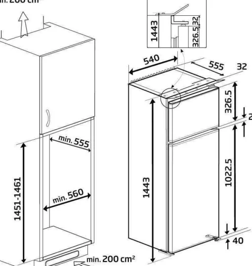 Bissolo Casa Grandi Frigoriferi E Congelatori<FRIGO 220 LT BEKO BDSA250K2S