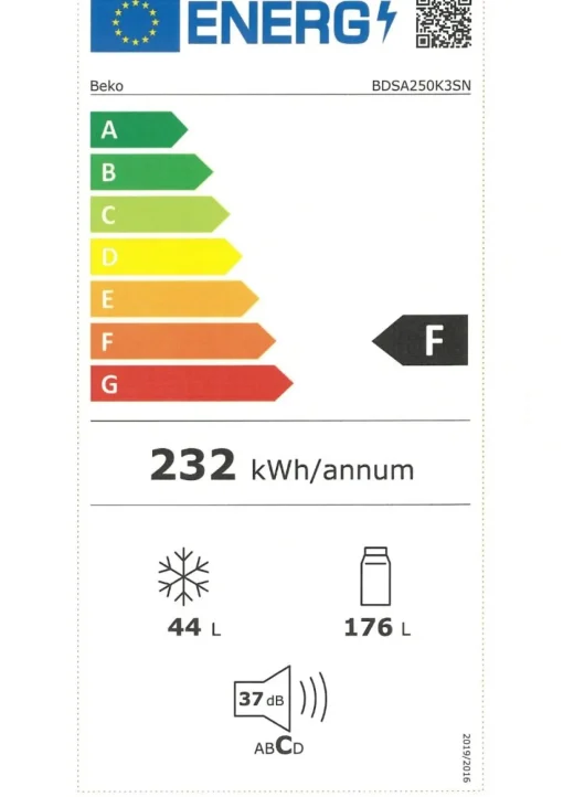 Bissolo Casa Grandi Frigoriferi E Congelatori<FRIGO 220 LT BEKO BDSA250K2S