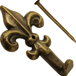 Bissolo Casa Viti, Chiodi E Bulloni<GANCI ZAMA GIGLIO BRONZ.MM32 PZ4 8004033170725: vendita online GANCI ZAMA GIGLIO BRONZ.MM32 PZ4 8004033170725 in offerta