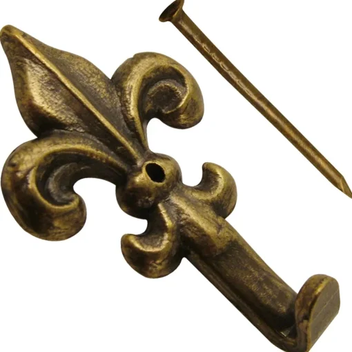 Bissolo Casa Viti, Chiodi E Bulloni<GANCI ZAMA GIGLIO BRONZ.MM32 PZ4 8004033170725: vendita online GANCI ZAMA GIGLIO BRONZ.MM32 PZ4 8004033170725 in offerta
