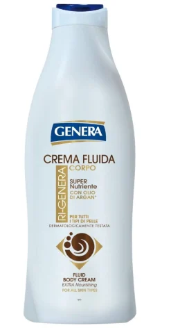 Bissolo Casa Igiene Personale Creme|Igiene Creme<GENERA CREMA FLUIDA CORPO 500ML OLIO DI ARGAN: vendita online GENERA CREMA FLUIDA CORPO 500ML OLIO DI ARGAN in offerta
