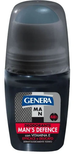 Bissolo Casa Igiene Personale Deodoranti|Igiene Deodoranti<GENERA MAN DEODORANTE ROLL-ON MAN'S DEFENCE 50ML: vendita online GENERA MAN DEODORANTE ROLL-ON MAN'S DEFENCE 50ML in offerta