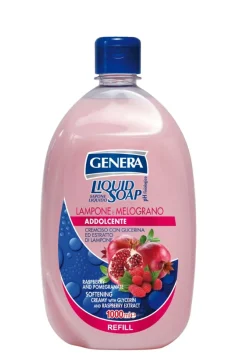 Bissolo Casa Igiene Personale Saponi|Igiene Saponi<GENERA SAPONE LIQUIDO LAMPONE/MELOGRANO RICARICA 1000ML: vendita online GENERA SAPONE LIQUIDO LAMPONE/MELOGRANO RICARICA 1000ML in offerta