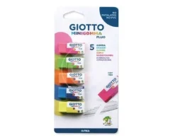 Bissolo Casa Cancelleria Gomme<GIOTTO - CONFEZIONE 5 MINI GOMME FLUO ASSORTITE: vendita online GIOTTO - CONFEZIONE 5 MINI GOMME FLUO ASSORTITE in offerta