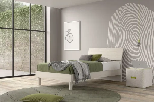 Bissolo Casa Letti Singoli<Giroletto Singolo: Giroletto colore Olmo