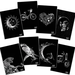 Bissolo Casa Quaderni E Blocchi Quaderni<GLI IMPERDIBILI - QUADERNO MAXI SILVER 18+1 FOGLI A4 RIGHE ASSORTITO: vendita online GLI IMPERDIBILI - QUADERNO MAXI SILVER 18+1 FOGLI A4 RIGHE ASSORTITO in offerta