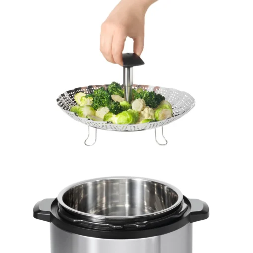 Bissolo Casa Accessori Vari Manodomestici<GOOD GRIPS - CESTELLO PER COTTURA A VAPORE CON MANICO ESTENSIBILE