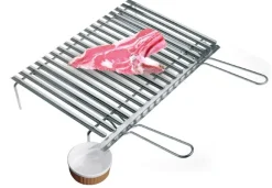 Bissolo Casa Griglie<Graticola raccoglisugo in acciaio inox con piedi: i migliori accessori Barbecue