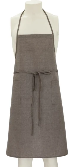 Bissolo Casa Tessile Cucina Grembiuli<GREMBIULE IN COTONE MARRONE: vendita online GREMBIULE IN COTONE MARRONE in offerta