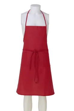 Bissolo Casa Tessile Cucina Grembiuli<GREMBIULE IN COTONE ROSSO: vendita online GREMBIULE IN COTONE ROSSO in offerta