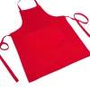 Bissolo Casa Tessile Cucina Grembiuli<GREMBIULE PETTORINA CHOU TINTA UNITA ROSSO 100% COTONE: vendita online GREMBIULE PETTORINA CHOU TINTA UNITA ROSSO 100% COTONE in offerta