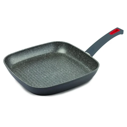 Bissolo Casa Cottura Padelle<GRILL 1 MANICO LINEA VIVA' DIAM.28CM
