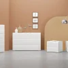 Bissolo Casa Comò E Comodini<GRUPPO LETTO STAR BIANCO FRASSINATO
