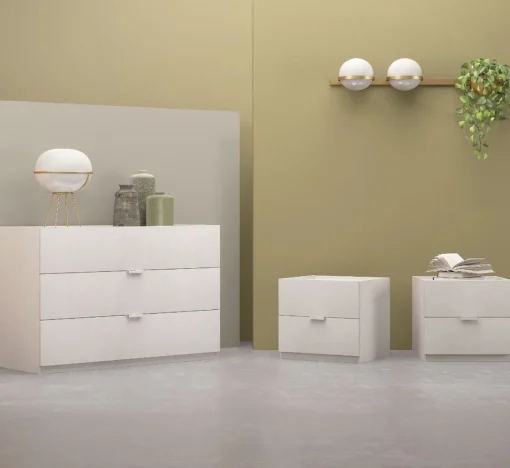 Bissolo Casa Comò E Comodini<GRUPPO LETTO UP SPATOLATO