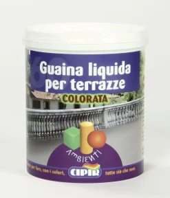 Bissolo Casa Pittura<GUAINA LIQUIDA PER COPERTURE VERDE BOTTIGLIA 750ML: vendita online GUAINA LIQUIDA PER COPERTURE VERDE BOTTIGLIA 750ML in offerta