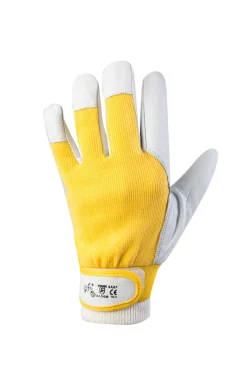 Bissolo Casa Guanti Da Lavoro<GUANTI IN PELLE DI SUINO E DORSO IN MAGLIA DI COTONE, CHIUSURA A STRAPPO, TAGLIA 11: vendita online GUANTI IN PELLE DI SUINO E DORSO IN MAGLIA DI COTONE, CHIUSURA A STRAPPO, TAGLIA 11 in offerta