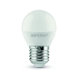 Bissolo Casa Lampadine<IMPERIA LED SFERA OPALE E27 7W 4000K: vendita online IMPERIA LED SFERA OPALE E27 7W 4000K in offerta