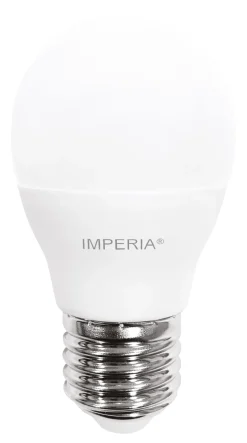 Bissolo Casa Lampadine<IMPERIA LED SFERA OPALE E27 7W 230V 4000K 15000H: vendita online IMPERIA LED SFERA OPALE E27 7W 230V 4000K 15000H in offerta