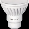 Bissolo Casa Lampadine<IMPERIA LED SPOT CERAMICA GU10 9W 3000K: vendita online IMPERIA LED SPOT CERAMICA GU10 9W 3000K in offerta