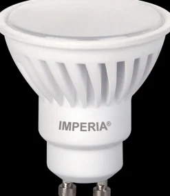 Bissolo Casa Lampadine<IMPERIA LED SPOT CERAMICA GU10 9W 3000K: vendita online IMPERIA LED SPOT CERAMICA GU10 9W 3000K in offerta