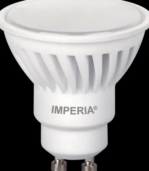 Bissolo Casa Lampadine<IMPERIA LED SPOT CERAMICA GU10 9W 3000K: vendita online IMPERIA LED SPOT CERAMICA GU10 9W 3000K in offerta