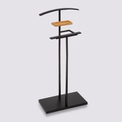 Bissolo Casa Appendiabiti E Servomuti<INDOSSATORE DOPPIO DA CAMERA IN METALLO NERO: vendita online INDOSSATORE DOPPIO DA CAMERA IN METALLO NERO in offerta