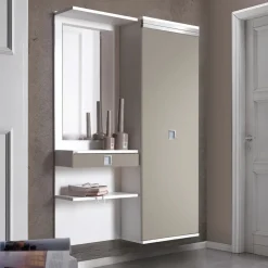 Bissolo Casa Mobili Da Ingresso<INGRESSO COMPLETO IN PROMOZIONE: MOBILE INGRESSO BIANCO E TORTORA