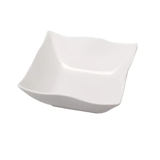 Bissolo Casa Piatti Insalatiere E Terrine<INSALATIERA QUADRATA FONDA IN PORCELLANA HELTON 21X21CM BIANCA