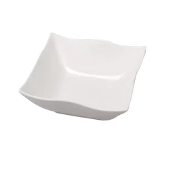Bissolo Casa Piatti Insalatiere E Terrine<INSALATIERA QUADRATA FONDA IN PORCELLANA HELTON 25X25CM BIANCA