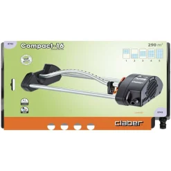 Bissolo Casa Irrigazione E Accessori<Irrigatore oscillante per giardinaggio: Compact 16 Super Metal