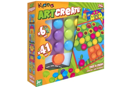 Bissolo Casa Giochi Educativi Da 3 A 5 Anni<KIDEA ART CREATU - BOTTONI 41PZ CON 6 CARD: vendita online KIDEA ART CREATU - BOTTONI 41PZ CON 6 CARD in offerta