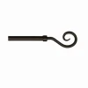Bissolo Casa Accessori E Pali Tende Finali Per Pali<KIT BASIC METALLO - MODELLO UNCINO NERO 160CM: vendita online KIT BASIC METALLO - MODELLO UNCINO NERO 160CM in offerta